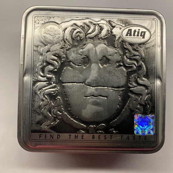 atiq Other - Atiq Tin Box Storage Iran Classic Scene